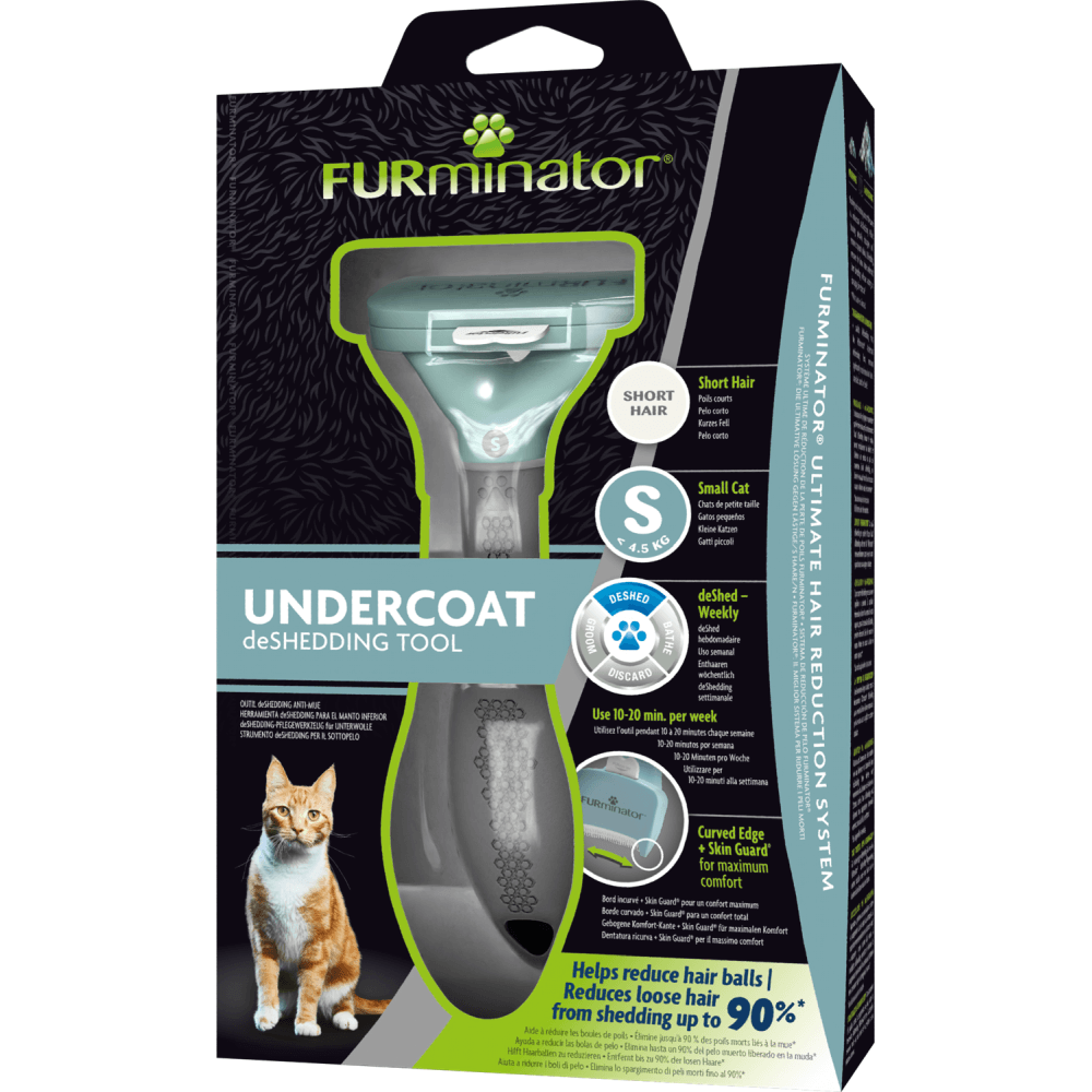 FURminator Small Cat Short Hair Undercoat Deshedding Tool - Epic Pet